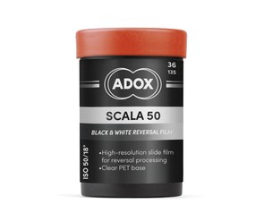Фотопленка ADOX SCALA 50 (135/36) ч/б негативная