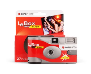 Фотоаппарат одноразовый пленочный Agfa LeBOX Flash