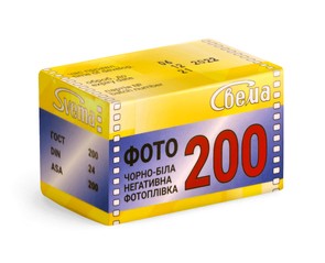 Фотопленка Свема 200 (135/36) ч/б негативная (Astrum)