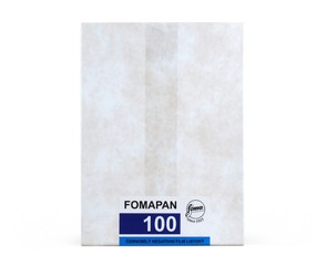 Фотопленка Foma Fomapan 100 4x5", ч/б негативная, 25 листов
