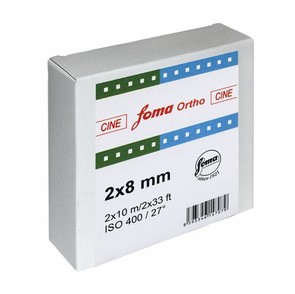 Кинопленка Foma Cine 400 Ortho 2x8 mm, катушка 10 м