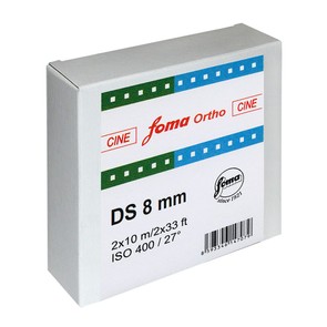 Кинопленка Foma Cine 400 Ortho DS 8 mm, катушка 10 м