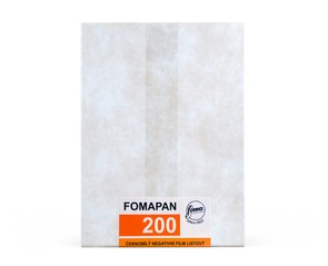 Фотопленка Foma Fomapan 200 4x5", ч/б негативная, 25 листов