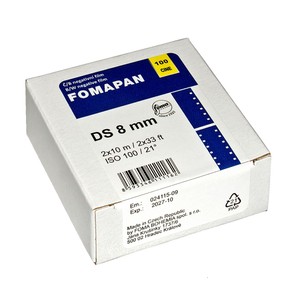 Кинопленка Foma Fomapan Cine 100 DS 8mm, катушка 10 м