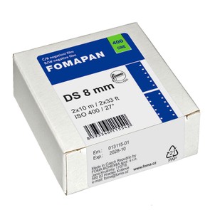 Кинопленка Foma Fomapan Cine 400 DS 8mm, катушка 10 м