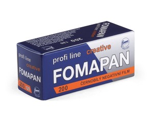 Фотопленка Foma Fomapan 200 (120) ч/б негативная