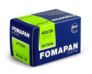 Фотопленка Foma Fomapan 400 (135/36) ч/б негативная