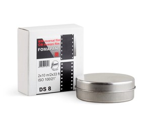 Кинопленка Fomapan R 100 double super 8/10m (в бобине)