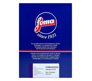 Фотобумага Fomaspeed Variant 313, бархатистая, 13x18 см, 25 листов