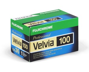 Фотопленка Fujichrome Velvia 100 (135/36) цветная позитивная