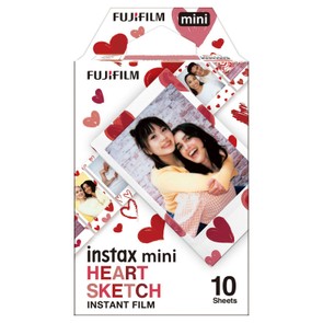Кассета Fujifilm Instax Mini 10 Heart Sketch