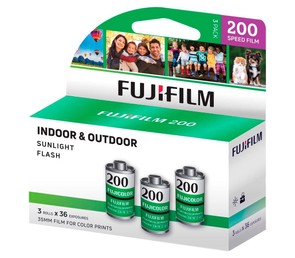 Фотопленка Fujifilm Color Negative Film 200 (135/36) уп. 3шт