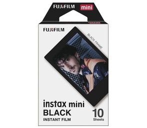 Кассета (фотопленка) Fujifilm Instax Mini Black Frame (10 снимков)