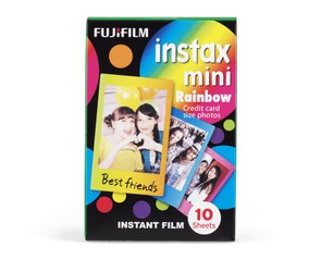 Кассета (фотопленка) Fujifilm Instax Mini 10 Rainbow (1 картридж на 10 снимков)