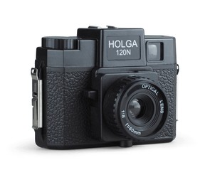 Фотоаппарат пленочный среднеформатный Holga 120N (черный)