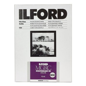 Фотобумага Ilford Multigrade RC Deluxe перламутровая, 10x15 см, 100 л (MGRCDL44M)