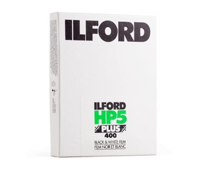 Фотопленка Ilford HP5 Plus 400 4x5", ч/б негативная, 25 листов
