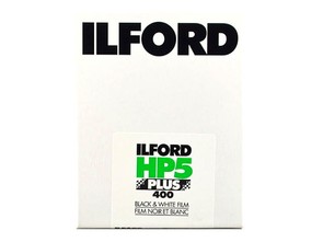 Фотопленка Ilford HP5 Plus 400 8x10", ч/б негативная, 25 листов
