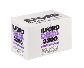 Фотопленка Ilford Delta 3200 (135/36) ч/б негативная