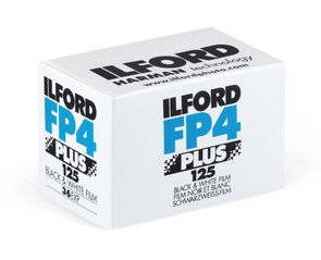 Фотопленка Ilford FP4 Plus 125 (135/36) ч/б негативная
