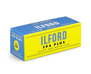 Фотопленка Ilford FP4 Plus 125 (120) ч/б негативная