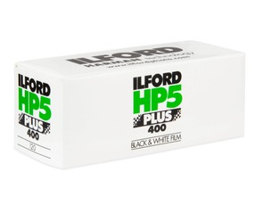 Фотопленка Ilford HP5 Plus 400 (120) ч/б негативная
