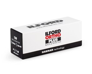 Фотопленка Ilford Ortho Plus 80 (120) ч/б негативная