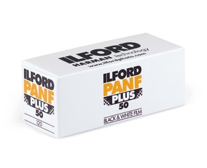 Фотопленка Ilford PANF Plus 50 (120) ч/б негативная