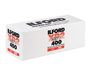 Фотопленка Ilford XP2 400 (120) ч/б негативная (просрочка)