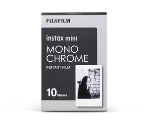 Кассета (фотопленка) Fujifilm Instax Mini 10 Monochrome (1 картридж на 10 снимков)