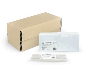 Набор для хранения фотопленок 35 мм (короб+конверты+сливеры)