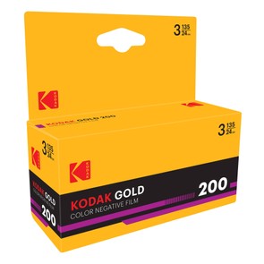 Фотопленка KODAK Eastman Gold 200 135/24, 3 шт.