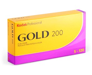 Фотопленка Kodak Gold 200 (120) цветная негативная