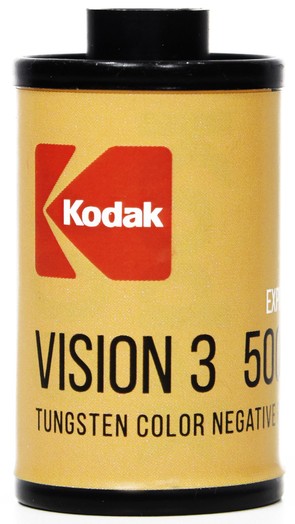 Кинопленка Kodak Vision 3 500T цветная негативная 135/36 (просрочка)