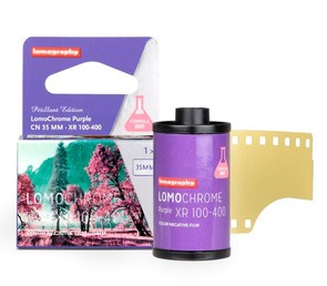 Фотопленка Lomography LomoChrome Purple Pétillant (135/36) ISO 100-400, цветная негативная