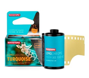 Фотопленка Lomography Lomochrome Turquoise XR ISO 100-400 (135/36), цветная негативная
