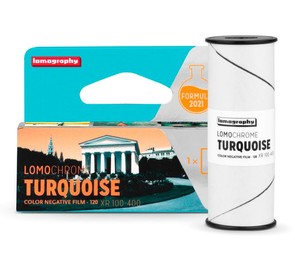 Фотопленка Lomography Lomochrome Turquoise 100-400 ISO (120) цветная негативная