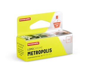 Фотопленка Lomography Lomochrome Metropolis XR 100-400 iso (120) цветная негативная