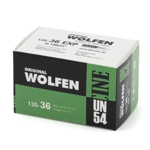 Фотопленка ORWO WOLFEN UN54, ISO 100 (135/36), ч/б негативная