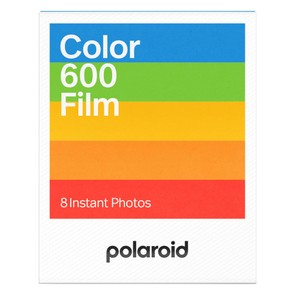 Кассета Polaroid 600 Color с белой рамкой, 8 снимков