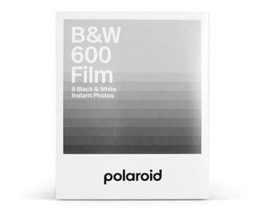 Кассета Polaroid Originals B&W черно-белая c белой рамкой для Polaroid 600 серий