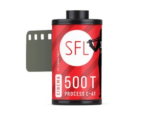 Фотопленка SFL Cinema 500T C41 (135/36) цветная негативная в кассете