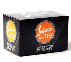 Фотопленка Silberra Cinema 52XX 200 135/24, ч/б негативная