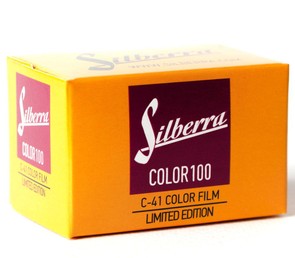 Фотопленка Silberra COLOR 100 (135/24) цветная негативная