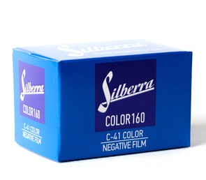 Фотопленка Silberra COLOR 160 (135/36) цветная негативная