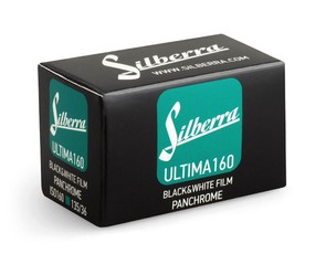 Фотопленка Silberra Ultima 160 (135/36) ч/б негативная в кассете