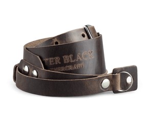 Ремень для фотоаппарата «Olster Black», широкий, коричневый, с регул.