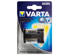 Элемент питания (батарейка) Varta 2CR5 Professional Lithium